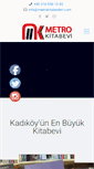 Mobile Screenshot of metrokitabevleri.com